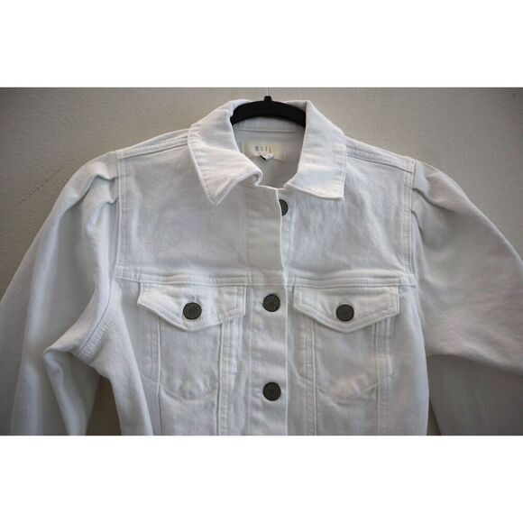 Rails Women's Sz Small Salt White Griffith Denim Mini Dress - Picture 4 of 8